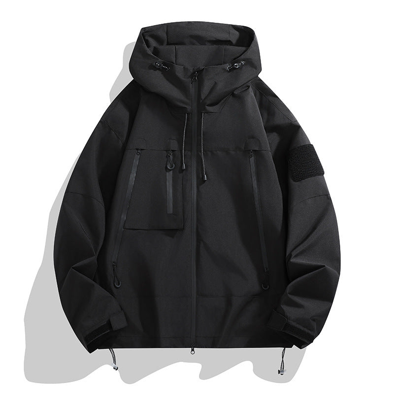 Men's Outdoor Jacket Functional Hood Waterproof