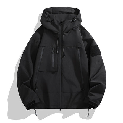 Men's Outdoor Jacket Functional Hood Waterproof
