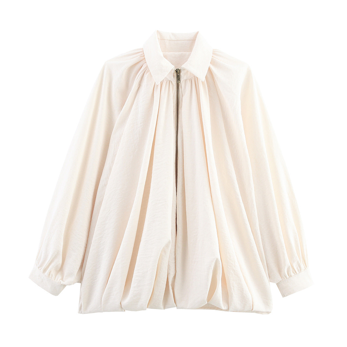 Women's Blouse Oversized Lightweight Ruffle Design