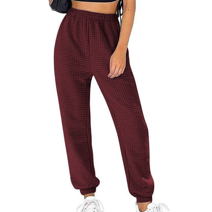 Women's Comfortable High-Waisted Relaxed Fit Sweatpants