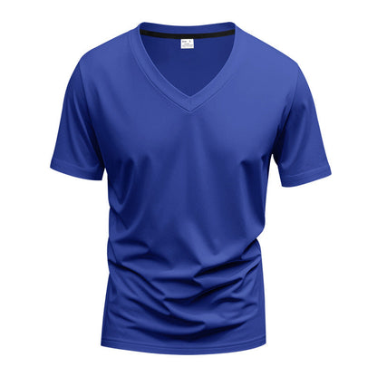 Men's T-Shirt V-Neck Lightweight Breathable