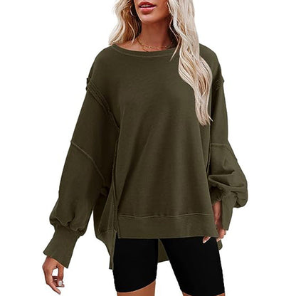 Women's Oversized Sweater Comfortable Casual Wide Sleeves