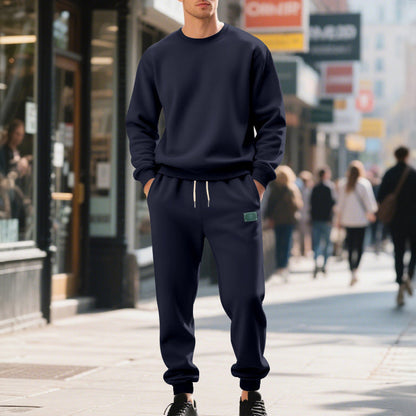 Men's Tracksuit Soft Fleece Elastic