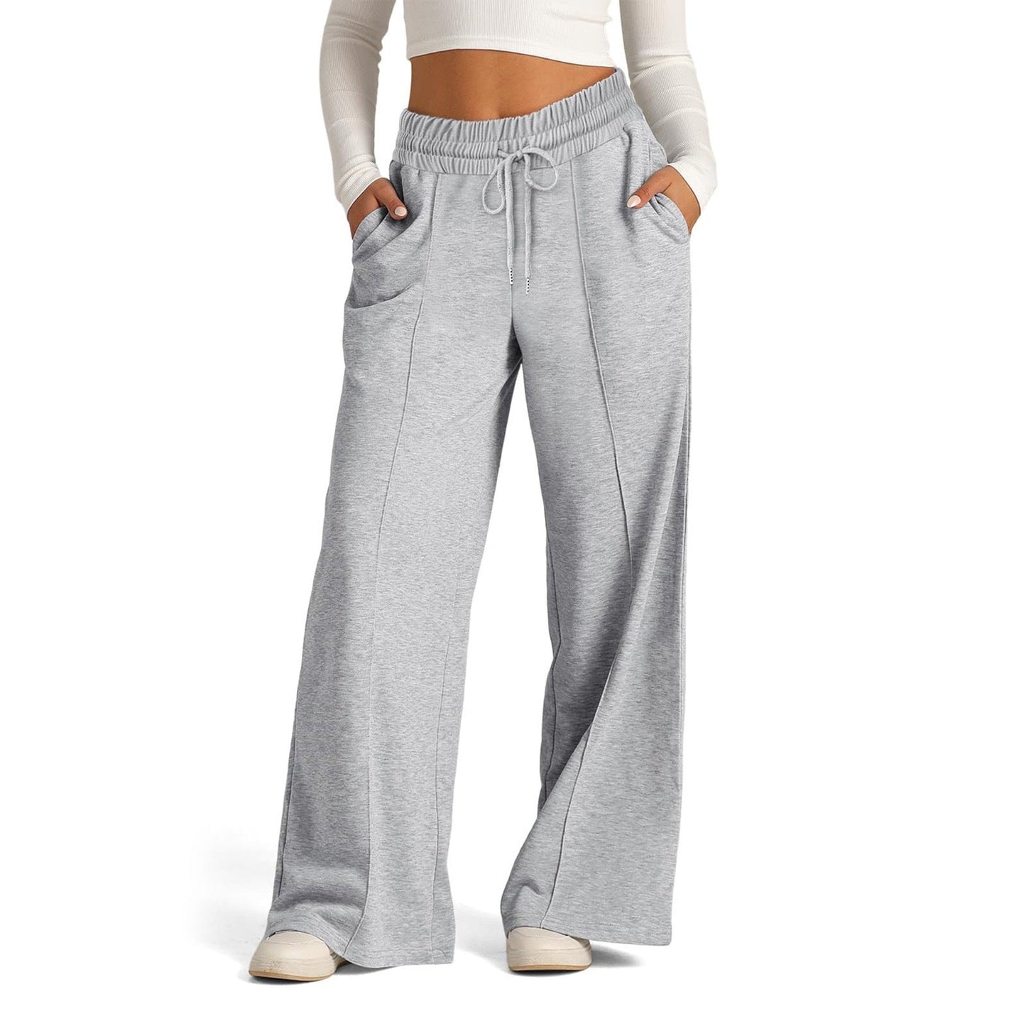 Women's Joggers Comfortable Elastic with Pockets
