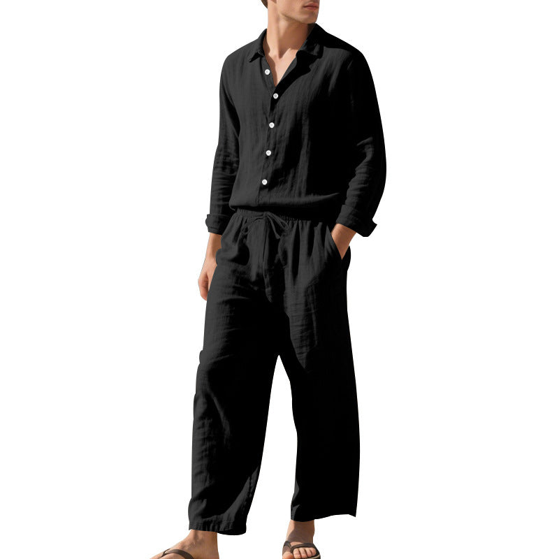 Men's Linen Suit Comfortable Elegant Slim Fit