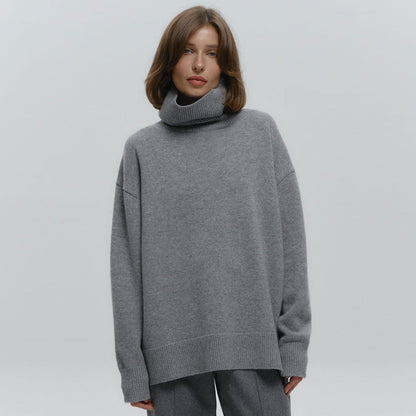 Women's Soft Wool Oversized Sweater