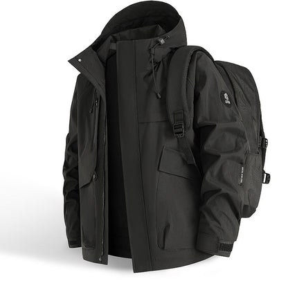Men's Outdoor Jacket Waterproof Practical Adjustable