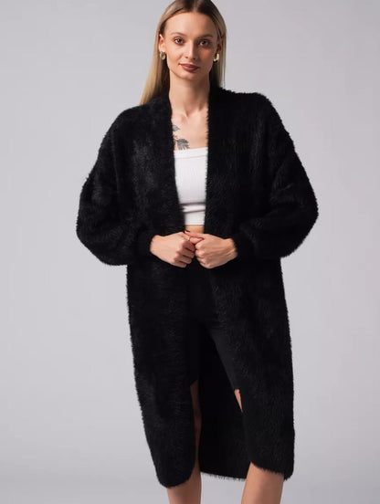 Women's Knitted Cardigan Soft Generous Cut