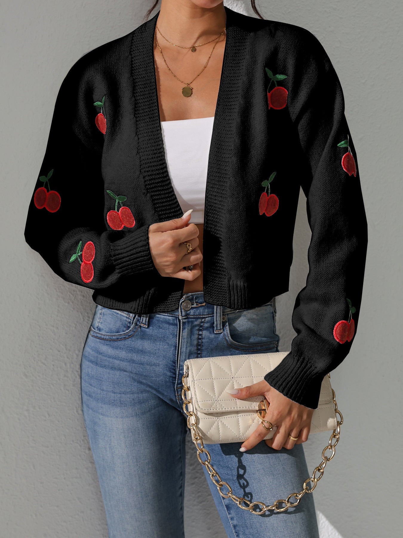 Women's Cardigan Summer Fruity Fashion