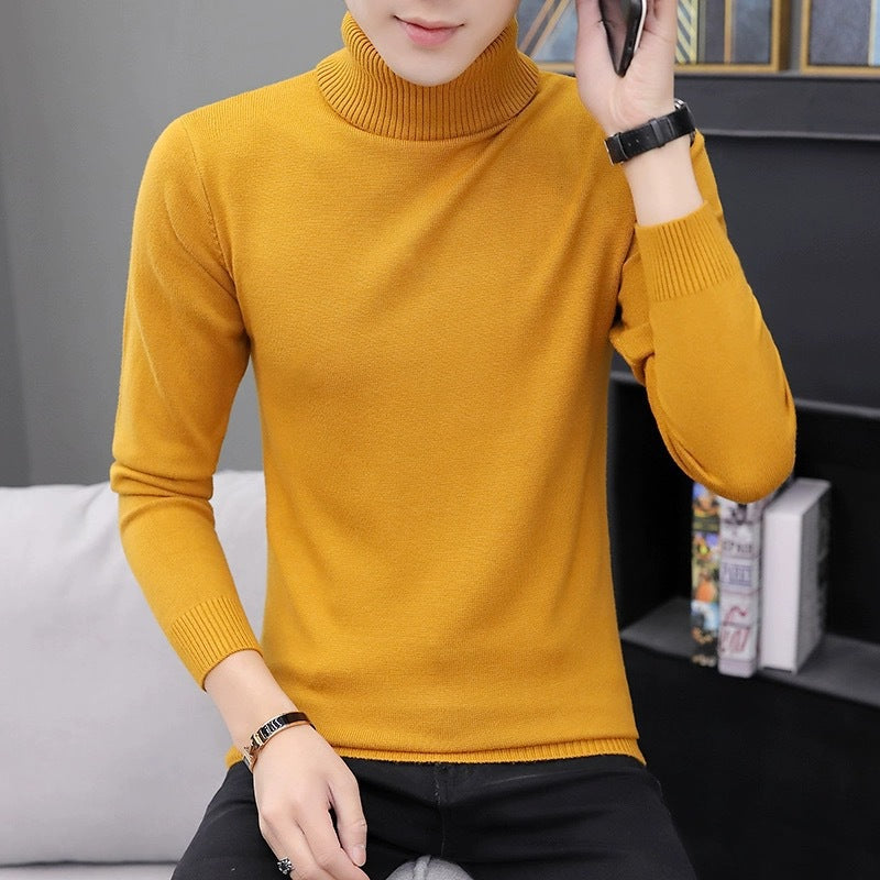 Men's Turtleneck Sweater Comfortable Modern