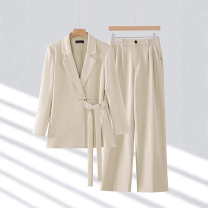 Elegante Jumpsuit Maßanfertigung Taillierte Blazerpassform Luxusstoff
