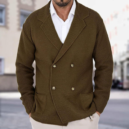 Men's Cardigan Modern Trendy With Pockets