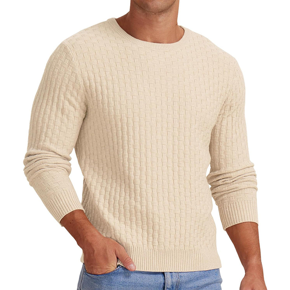 Men's Sweatshirt Long Sleeve Round Neck Modern Design