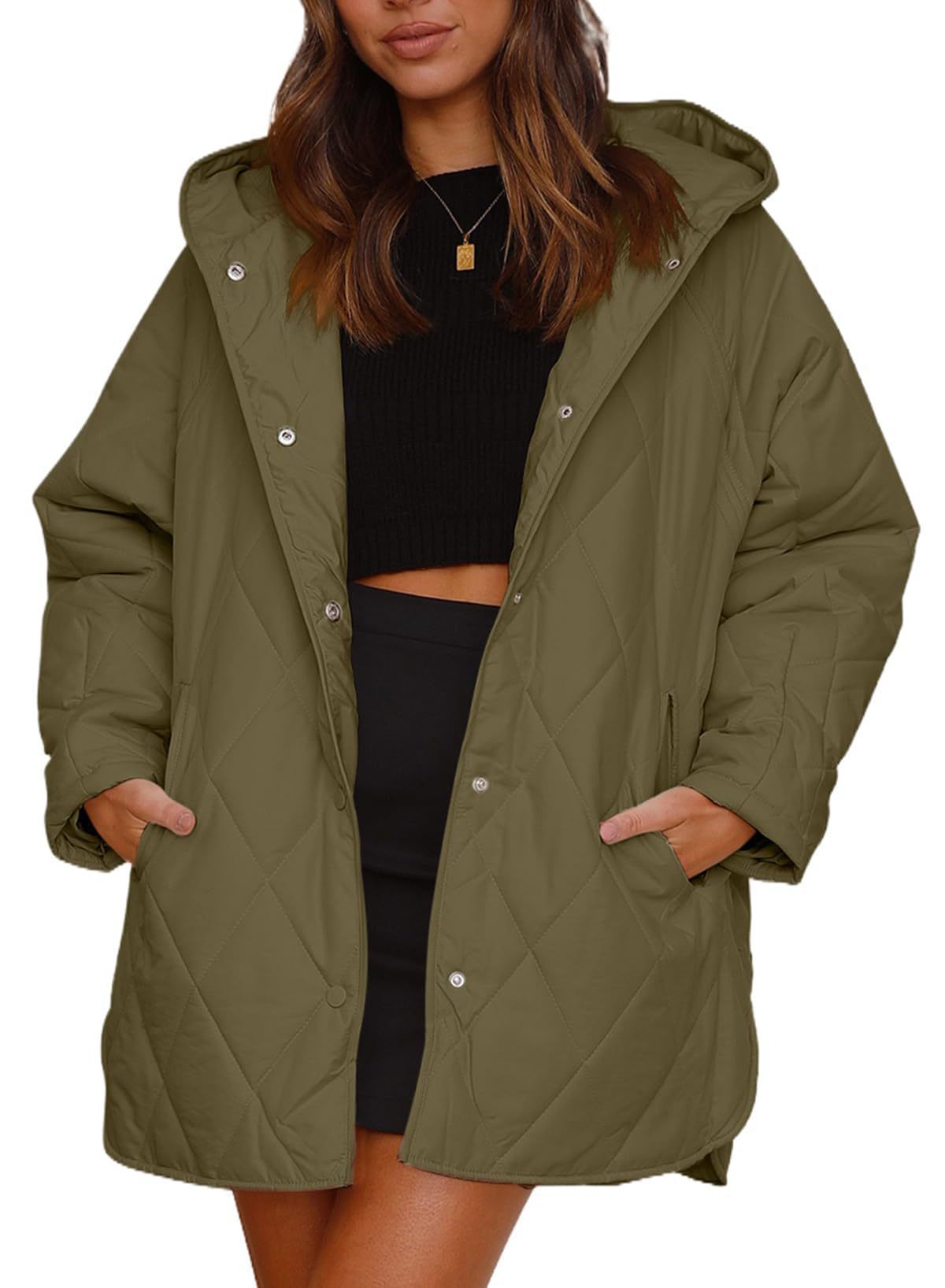 Stylish winter jacket with a classic design