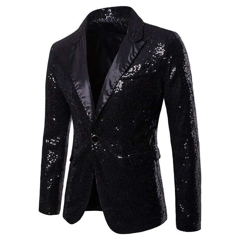 Men's Blazer Sequin Luxury Design Elegant