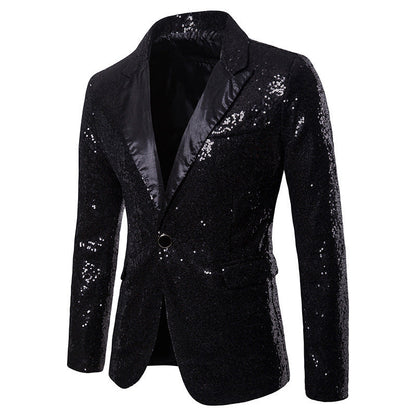 Men's Blazer Sequin Luxury Design Elegant