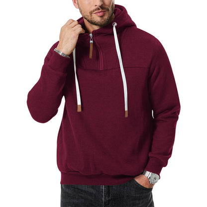 Men's Sport Hoodie Modern Zipper Design
