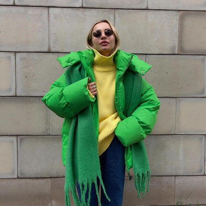 Women's Oversized Down Parka Winter Jacket