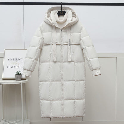 Women's Long Warm Down Parka Winter