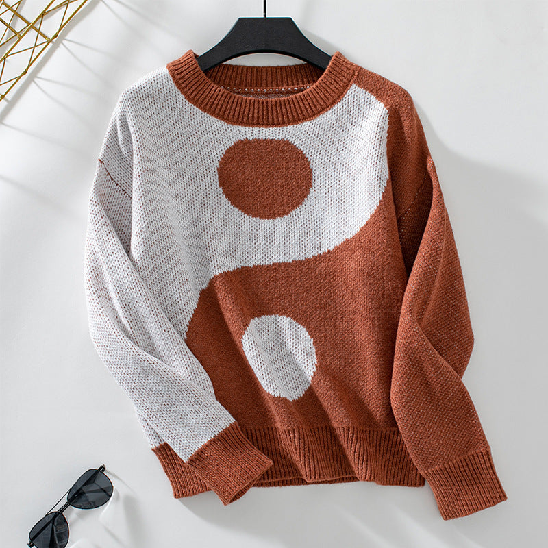 Women's Trendy Yin Yang Sweater