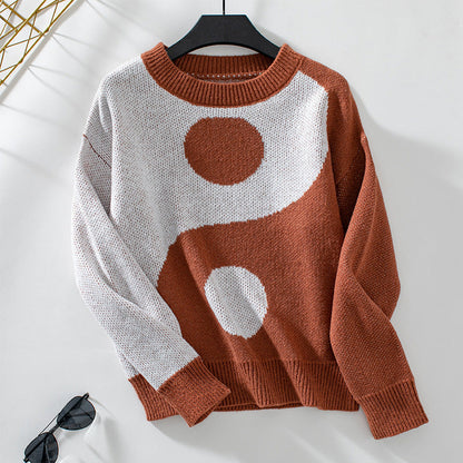 Women's Trendy Yin Yang Sweater