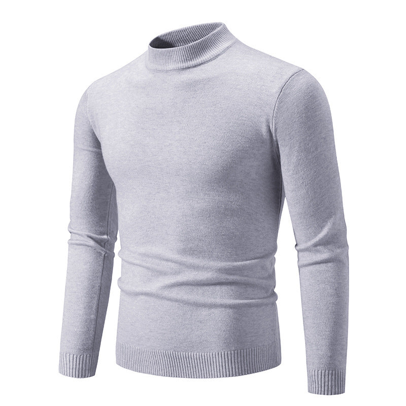 Men's Modern Fine Knit Turtleneck Sweater