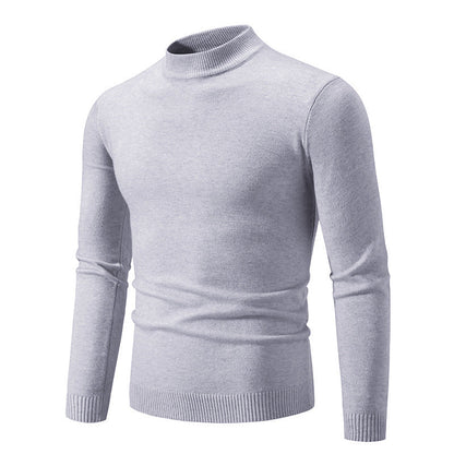 Men's Modern Fine Knit Turtleneck Sweater
