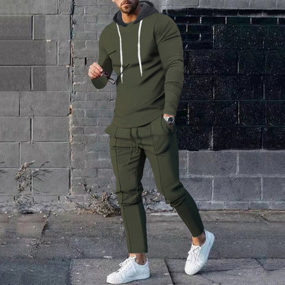 Men's Sport Set Hoodie Joggers Trendy