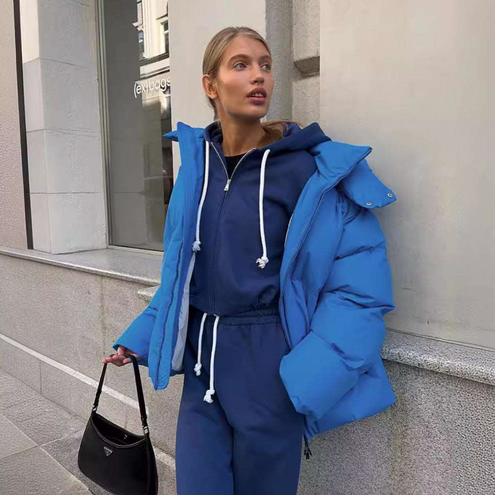 Women's Warm Quilted Puffer Jacket