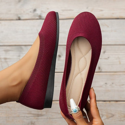 Women's Knitted Shoes Elastic Comfortable