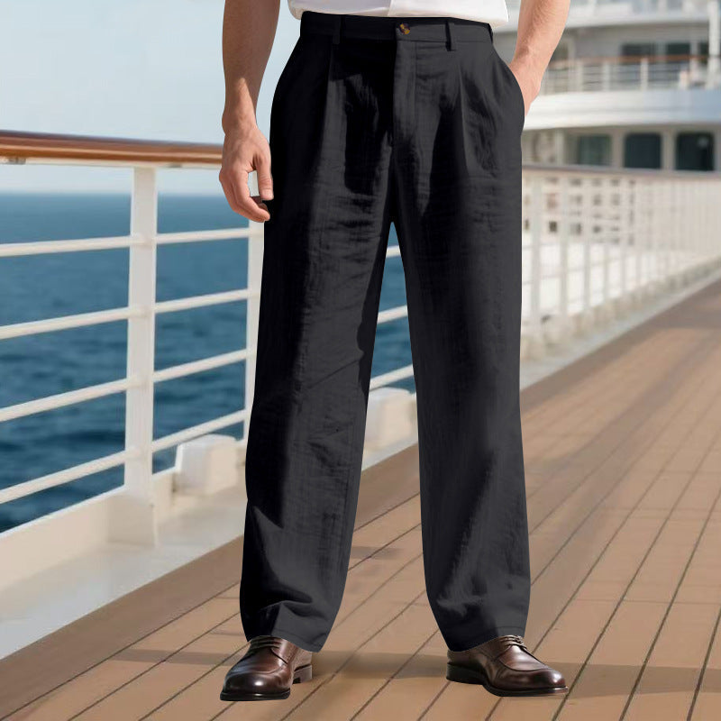 Men's Suit Trousers Elegant Comfortable