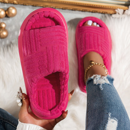 Women's Slippers Soft Plush Non-Slip