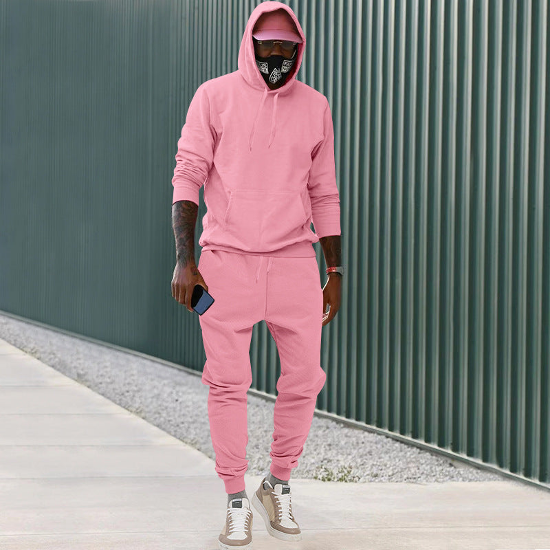 Men's Tracksuit Hoodie Joggers Comfortable