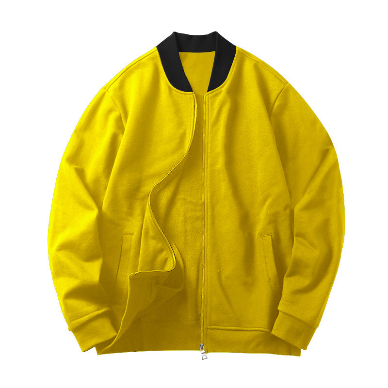 Men's Sports Jacket Modern Bomber Elastic