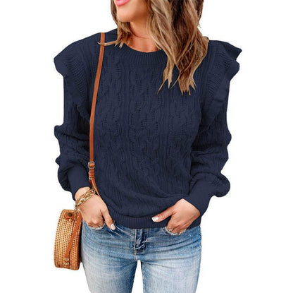 Women's Cable Knit Sweater Elegant