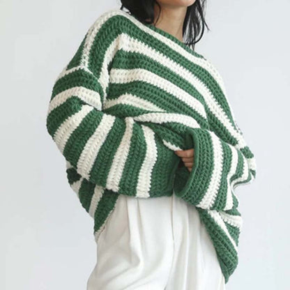Striped Cardigan Soft Pastel Colors