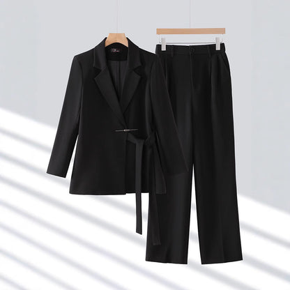 Elegante Jumpsuit Maßanfertigung Taillierte Blazerpassform Luxusstoff