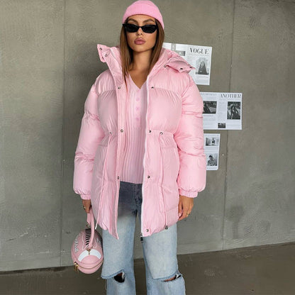 Women's Oversized Down Parka Warm Elegant