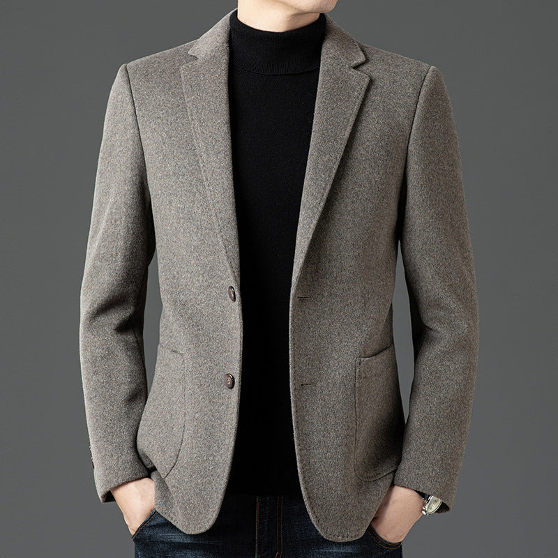 Smart Business Attire Slim Fit Notch Lapel