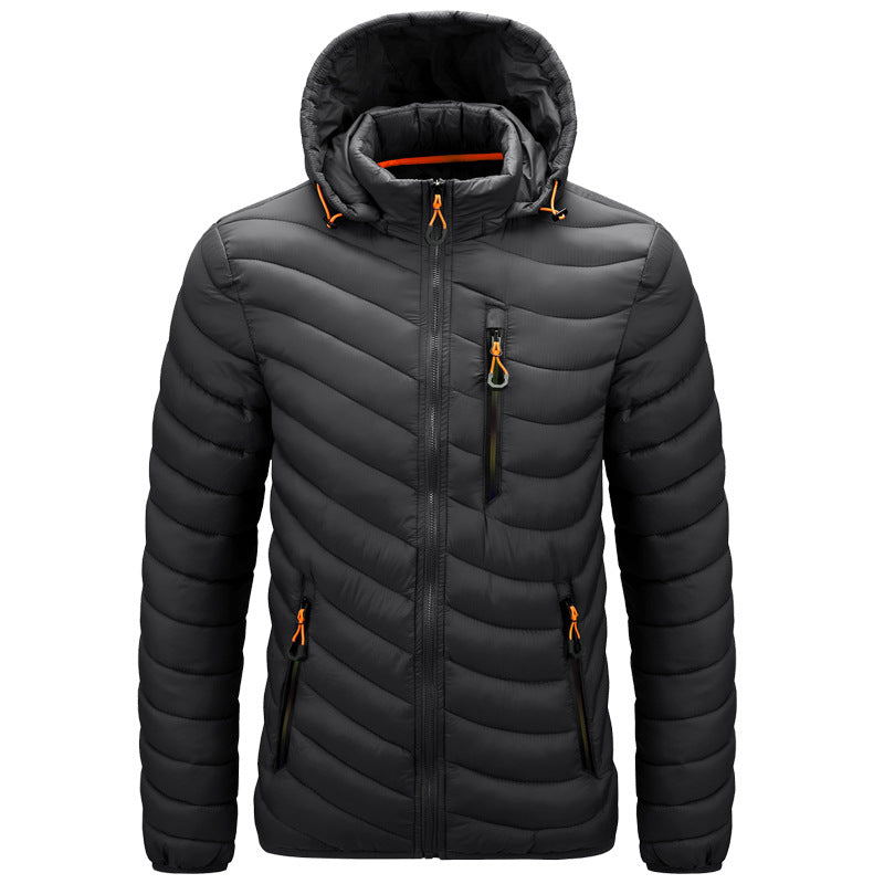 Men's Lightweight Hooded Sporty Jacket