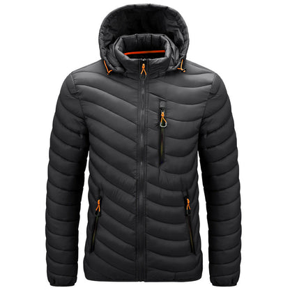 Men's Lightweight Hooded Sporty Jacket