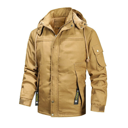 Men's Outdoor Jacket Warm Lined Waterproof