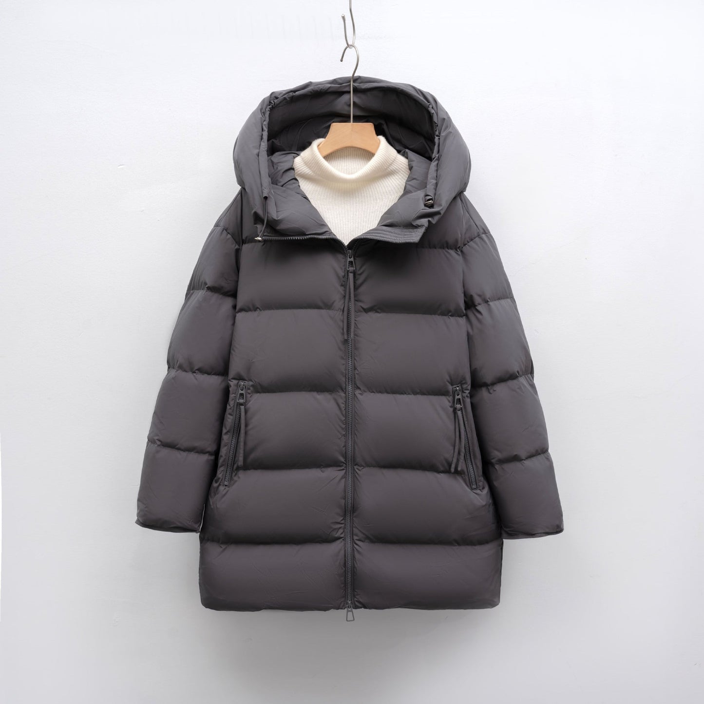 Women's Winter Jacket Oversized Hood Modern Style