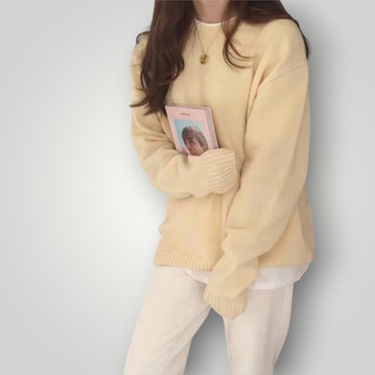 Women's Oversized Sweater Soft and Warm
