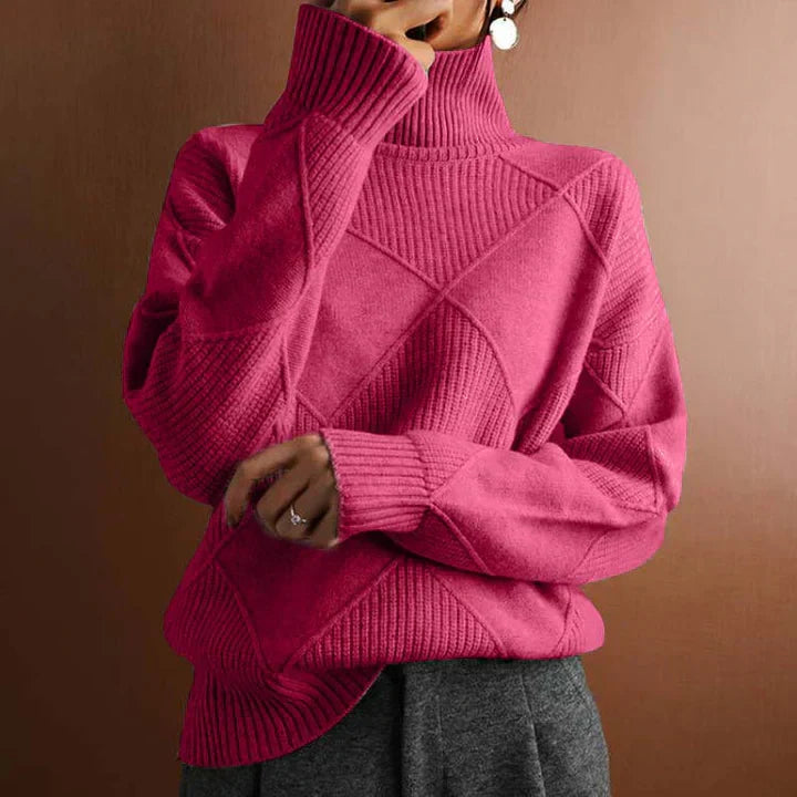 Comfortable Knit Sweater Simply Stylish