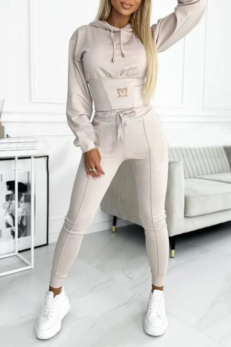 Women's Sport Jumpsuit Hooded Elastic Comfortable