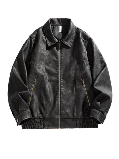 Men's Elastic Short Jacket with Pockets