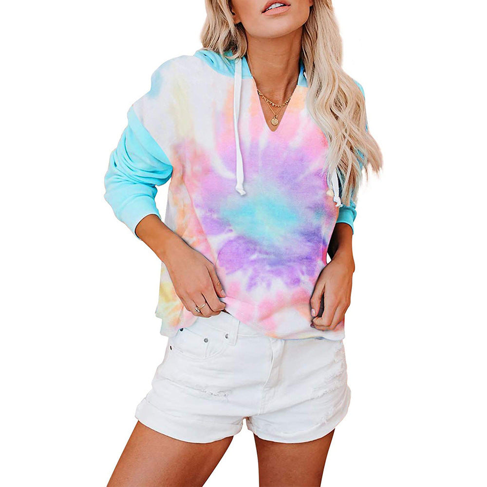 Women's Casual Tie-Dye Trendy Pullover