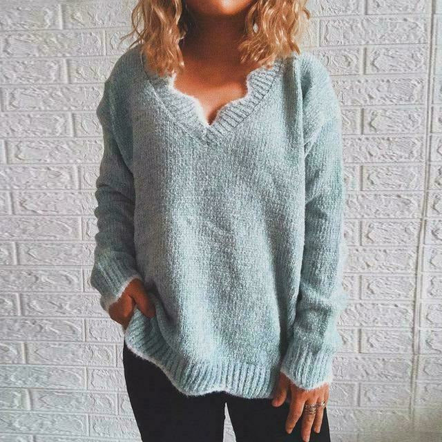 Women's Pullover Autumn Comfortable Solid Color