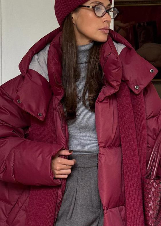 Oversized Puffer Jacket Warm and Comfortable